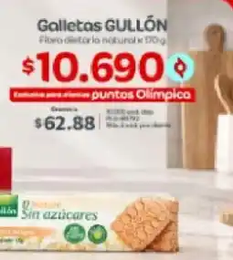 Olímpica Gullon Galletas oferta