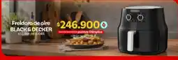 Olímpica Black & Decker freidora de aire oferta