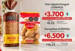 Olímpica Pan tajado integral OLÍMPICA oferta
