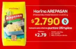 Olímpica Arepasan harina oferta