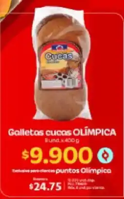 Olímpica Cucas galletas olímpica oferta