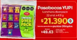Olímpica Yupi lonchero oferta