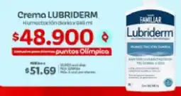 Olímpica Lubriderm crema humectación diaria oferta