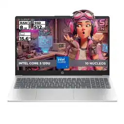 Falabella PORTATIL INTEL CORE 5-120U 8GB RAM 512GB SSD 15'' FHD oferta