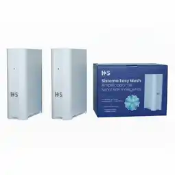 Falabella Mesh Wifi 6 Ax3000 Doble Banda Pack x 2 oferta