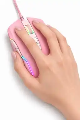 Falabella Mouse para Gaming y Productividad con 7 Botones Programables y 6 Velocidades DPI oferta