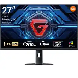 Falabella Monitor Gaming G27i 2026 Panel IPS 27” Full HD 1080p Frecuencia 200Hz Respuesta 1ms oferta