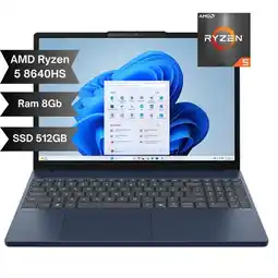 Falabella PORTATIL SLIM 3 - AMD RYZEN 5 8640HS - Ram 8GB DDR5 - 512GB SSD - WINDOWS 11 HOME oferta