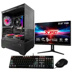 Falabella Combo PC Gamer Tauret Mallow TM151 · Ryzen 5 8500G · Monitor XPG RIFT 23.8 · Teclado y Mouse oferta