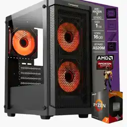Falabella TORRE GAMER RYZEN 7 5700G/ 16GB RAM /1TB SSD/ BOARD A520M/ CHASIS 4 FANS oferta