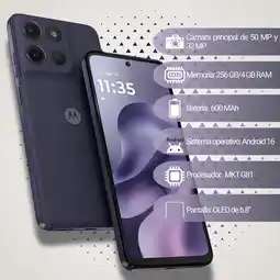 Falabella Celular G17 Power- Morado oferta