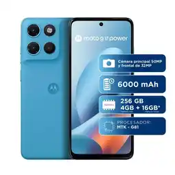Falabella Celular Moto G17 Power 256GB / 4RAM + 16GB RAM Boost - Batería de 6000 mAh oferta
