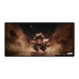 Falabella Mouse Pad Gamer Xxl Diseños Varios 90x44cm Extra Grande Tanjiro Kamado oferta