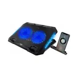 Falabella Base Refrigerante Gamer LED 2 Cooler USBcon Soporte para el Celular oferta