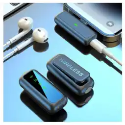 Falabella Microfono Inalámbrico De Solapa Sx6 Para iPhone Y Tipo C oferta