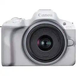 Falabella Cámara EOS R50 Kit 18 - 45 mm Blanca oferta