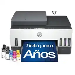 Falabella IMPRESORA MULTIFUNCIONAL SMART TANK 750 A COLOR TINTA CONTINUA INALAMBRICA DUPLEX oferta