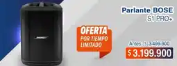 Alkosto Bose - parlante s1 pro+ oferta