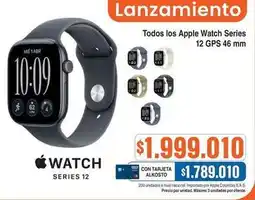 Alkosto Apple - watch series 12 gps 46 mm oferta