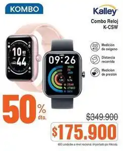 Alkosto Kalley - combo reloj k-csw oferta