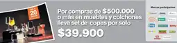 Alkosto Inval - set de copas oferta