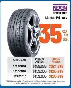 Nexen - llantas primusv