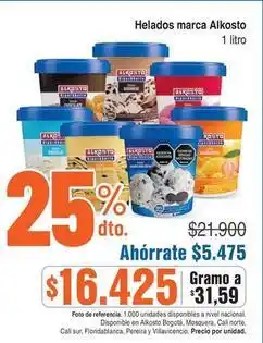 Alkosto Alkosto - helados oferta