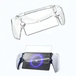 Falabella Acrilico Case Protector Transparente + Vidrio Compatible Ps Portal oferta