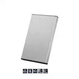 Falabella Caja Externa Para Hdd Ssd Sata 2.5 Pulgadas Usb 2.0 Aluminio Plata oferta