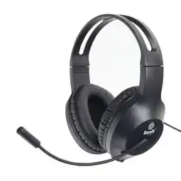 Falabella DIADEMA BASIK BSK-20U USB CON MICRÓFONO 42MM CONTROL DE VOLUMEN 2M NEGRA CUERO SINTÉTICO oferta