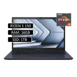 Falabella Expertbook BM1403CDA, AMD Ryzen 5 150, SSD 1TB, DDR5 16GB, NO DVD, Pantalla 14 FHD oferta
