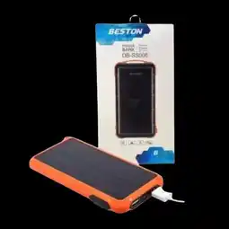 Falabella Power bank 20.000 Mah panel solar Beston SS006. Carga tambien con 110 v oferta