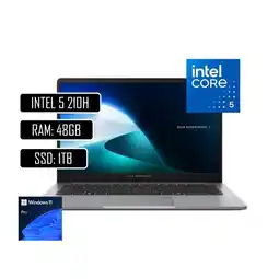 Falabella PORTATIL EXPERTBOOK INTEL CORE 5 210H RAM 48GB SSD 1TB WIN11 PRO oferta