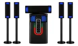 Falabella Teatro En Casa 5.1 Bluetooth Con Torres Subwoofer RGB NeeKa NK-9705L oferta
