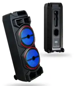 Falabella Parlante Bluetooth Potente Doble 8 Pulgadas Con Micrófono Gedi-g 2885 Rgb oferta