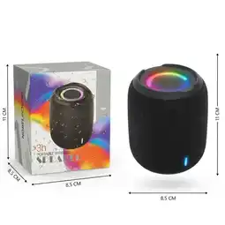 Falabella Parlante Bluetooth 5.3 Portátil Hi-Res Audio TWS RGB Batería Larga Duración y Diseño Robusto oferta