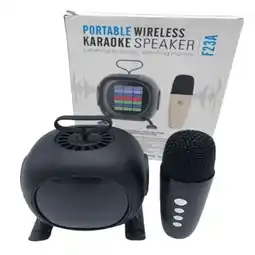 Falabella Mini parlante karaoke recargable inalambrico oferta