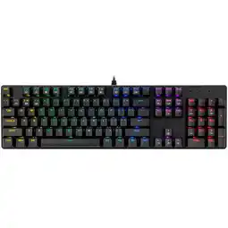 Falabella Teclado Gaming Rs6 Mecanico Keyboard Usb Negro Español Latinoamérica oferta