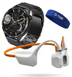 Falabella Smartwatch Aura Fit Batería 20 Días Ipx68 Audífonos G-tide Conducción Ósea Negro oferta
