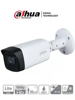 Falabella CÁMARA DE SEGURIDAD BALA 4 EN 1 1080P 2.7MM CMOS 3.6MM IR 80M IP67 DWDR CON MICRÓFONO oferta