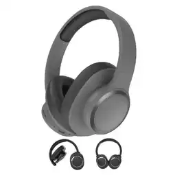 Falabella Audífonos Inalámbricos Diadema Con Bluetooth Y Micrófono Celulares Telefono Color Gris oferta