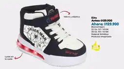 Bata Elite - zapatillas spiderman con luces oferta