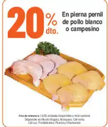 Alkosto En pierna pernil de pollo blanco o campesino oferta