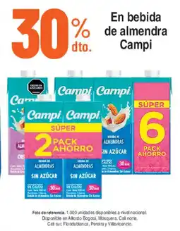 Alkosto Campi bebida de almendra oferta