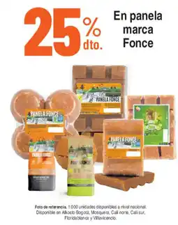 Alkosto Panela marca Fonce oferta