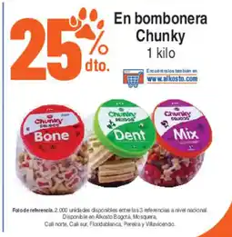 Alkosto En bombonera Chunky oferta