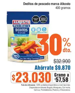 Alkosto Alkosto Deditos de pescado oferta