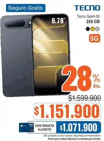 Tecno Spark 50