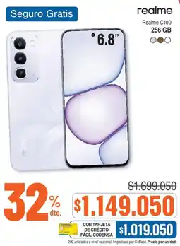 Ktronix realme realme c100 256 gb oferta