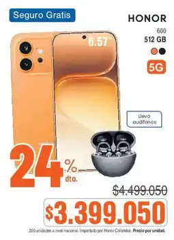 Ktronix Honor 600 512 GB oferta